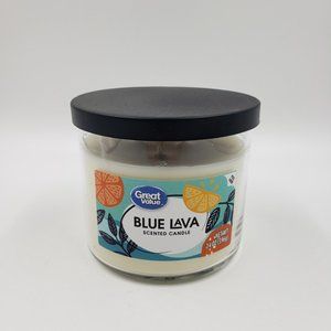 Blue Lava Walmart Great Value 3 Wick Candle